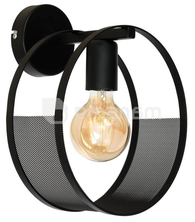 ბრა Luminex Siner 1375 1x60W E27 შავი