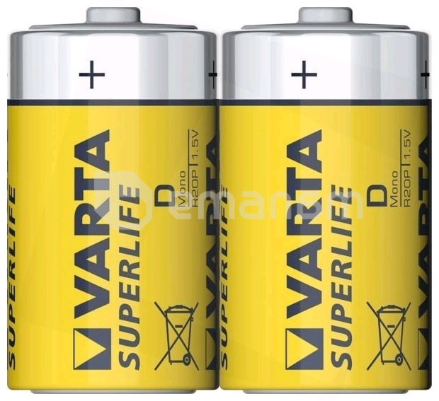 ელემენტი VARTA SUPERLIFE Type D 2 ც