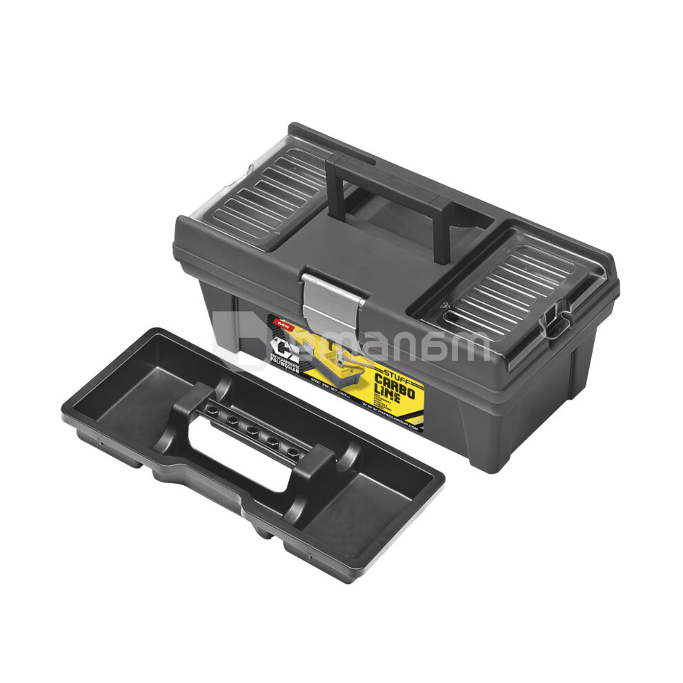 ხელსაწყოების ყუთი Patrol Stuff Carbo Semi Profil Alu 16" 415x226x200 მმ