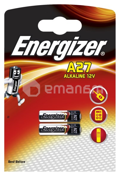 ელემენტი Energizer A27 12V Alkaline 2 ც
