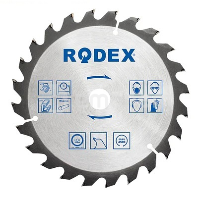 სახერხი დისკი ხისთვის Rodex RTS40180 40T 180 მმ