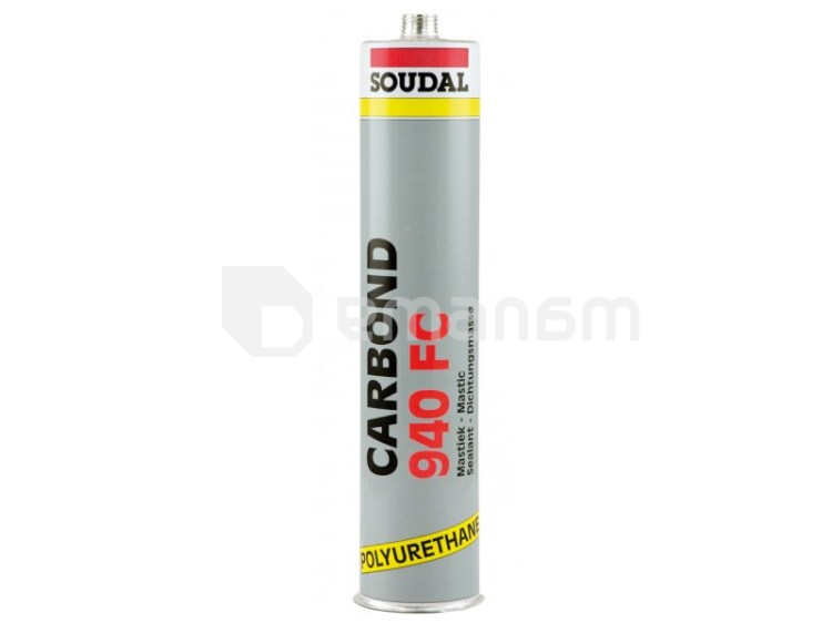 წებო-ჰერმეტიკი Soudal Carbond 940 FC 280 მლ შავი