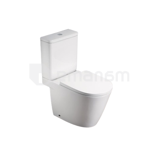 უნიტაზი დასადგამი Pate 2981XC two-piece Glossy თეთრი P-TRAP