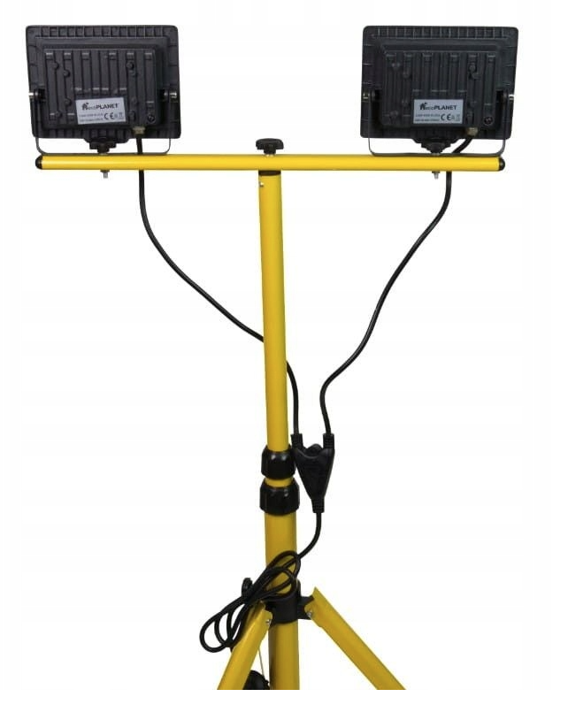 პროჟექტორი შტატივი DPM LED 2 50W 4500K 7000Lm h1400 IP65 ST2X50