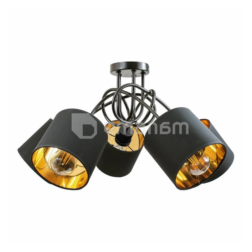 ჭაღი ADVITI VIGO 5 E27 შავი