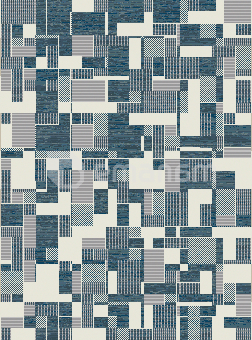 ხალიჩა DCcarpets Terazza 21107 Ivory/Silver/Blue 160x230 სმ.