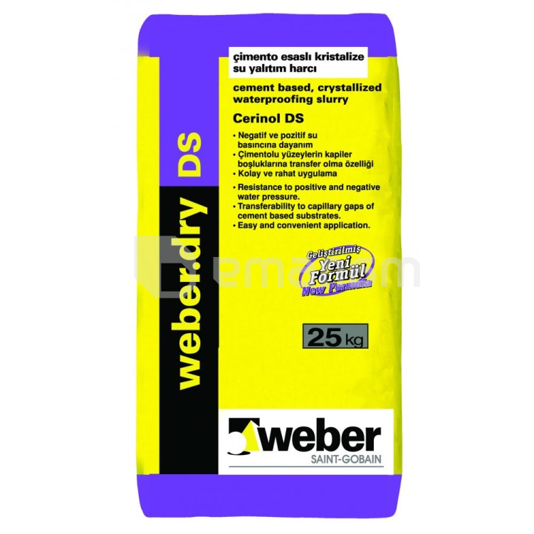 ჰიდროიზოლაცია Weber.dry DS 25 კგ