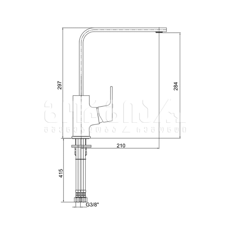 სამზარეულოს შემრევი Tiera 102118065
