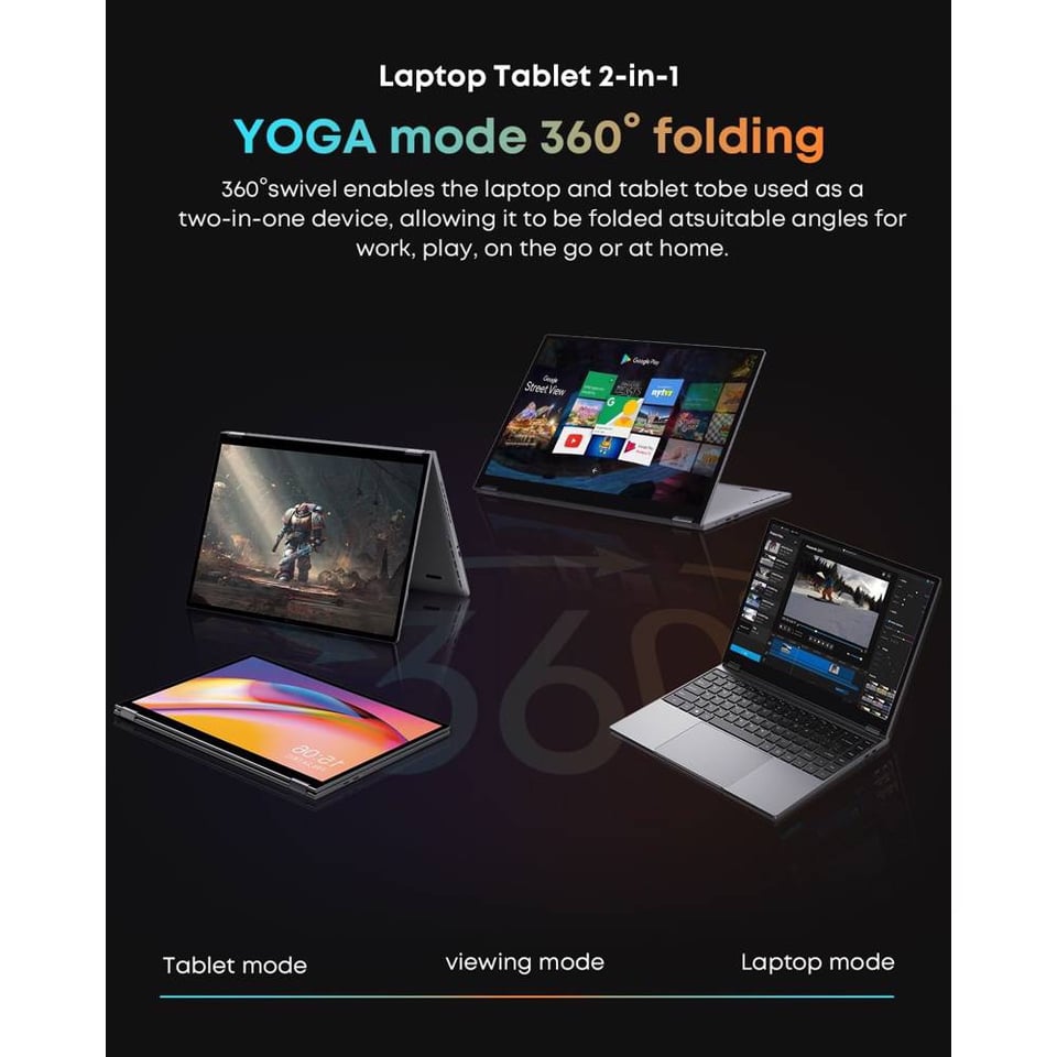 ნოუთბუქი Chuwi FreeBook N150, 13.4", Intel N150, 16GB, 512GB SSD, Integrated, W11H, Grey