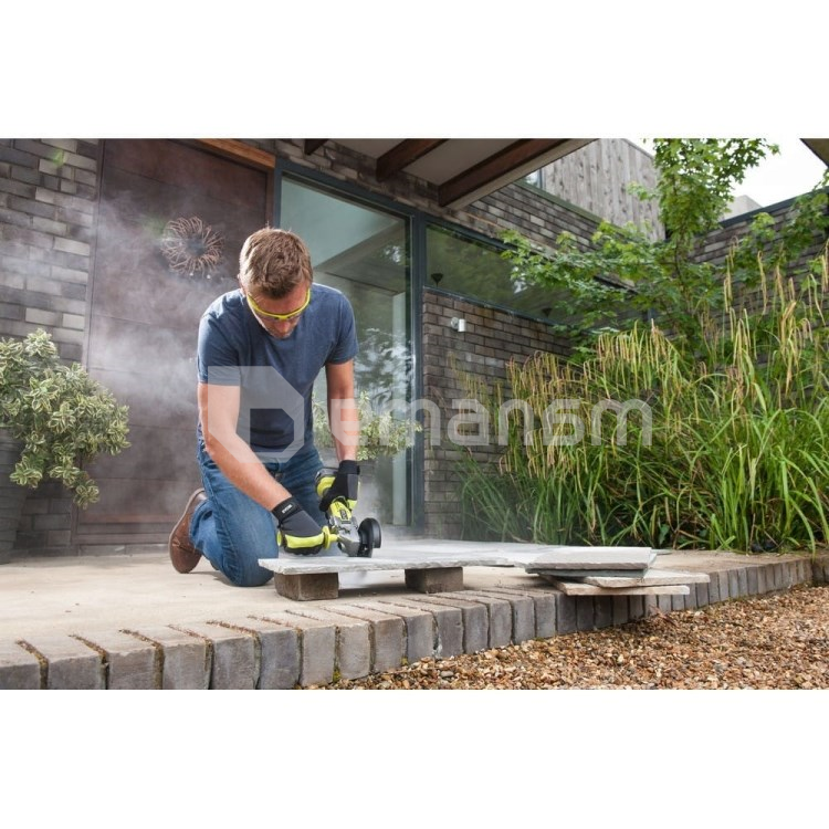 კუთხის სახეხი მანქანა აკუმულატორის Ryobi R18AG7-0 ONE+ 18V