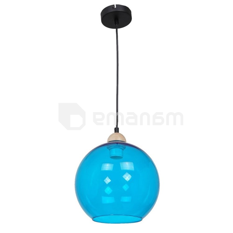 საკიდი LUMINEX E27 1x MAX 60W ცისფერი 131