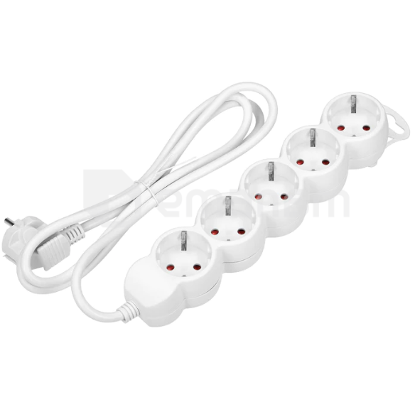 დამაგრძელებელი VIRONE 5 3მ 3 1.5მმ² Schuko თეთრი