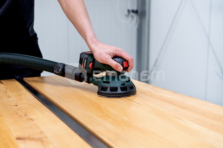 ექსცენტრიული სახეხი მანქანა აკუმულატორის Metabo PowerMaxx SXA 12-125 BL