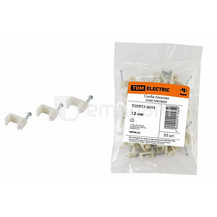 სადენის სამაგრი TDM 12მმ