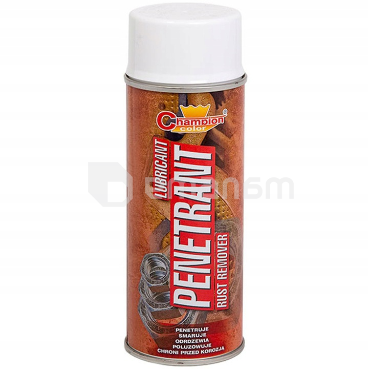 ჟანგის მოსაცილებელი სპრეი Champion 400 მლ გამჭვირვალე