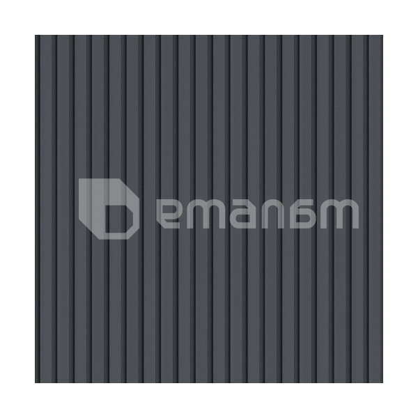ლამელის პანელი VOX Profile Linerio M-Line Anthracite 2650x122x12 მმ