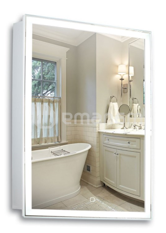 სარკე-კარადა განათებით Silver Mirrors Kyoto 50