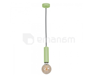 საკიდი LUMINEX Tubes 1 E27 1x MAX 60W მწვანე 8506