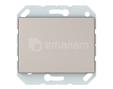 ჩამრთველი გამავალი ჩარჩოს გარეშე Vilma Express XP 500 P610-010-02 ch 1 კლავიშიანი შამპანი