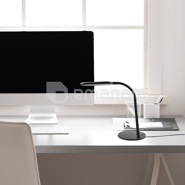 მაგიდის სანათი Rabalux Adelmo 10W 3000 6000K შავი თეთრი 74007