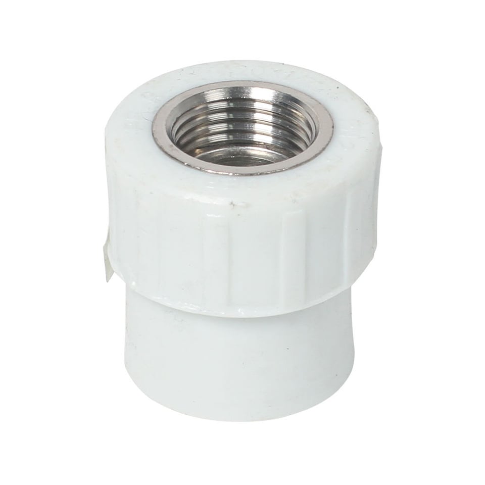 ქურო-გადამყვანი PPR შიდა ხრახნით D25/20 Deryaplastik