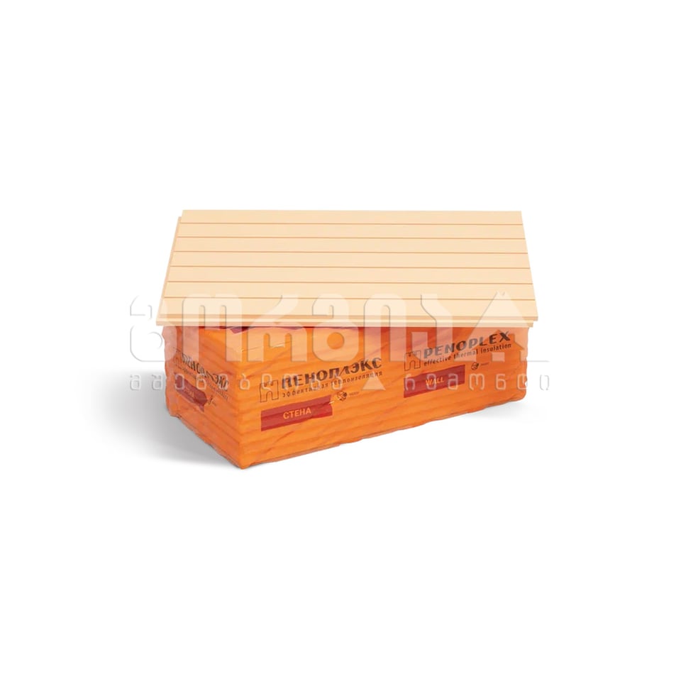 თბოსაიზოლაციო ფილა 30x585x1185 მმ (9,01მ2) PENOPLEX WALL