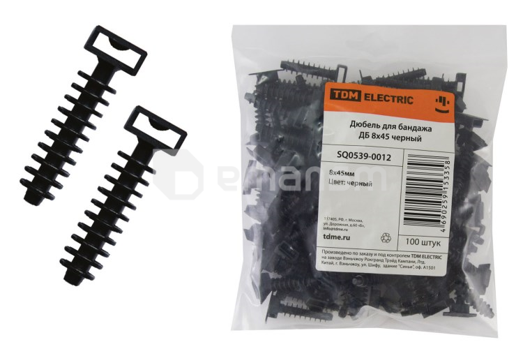 სამონტაჟო დუბელი TDM 8х45