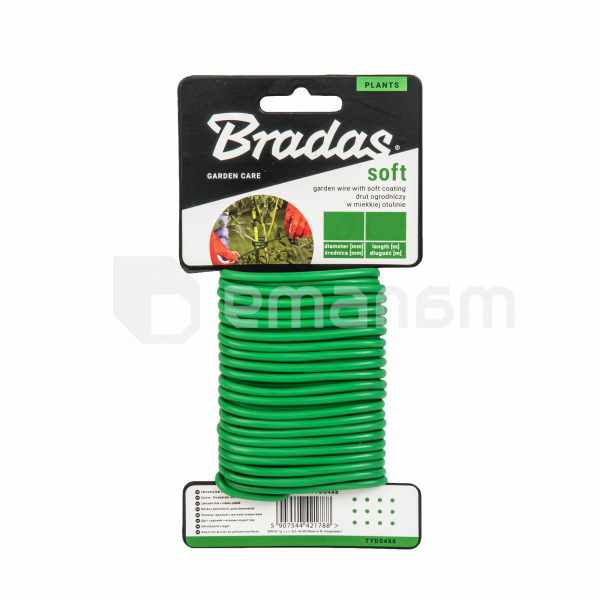 მავთული ბაღის Bradas Soft TYDS5X4 5 მმ x 4 მ