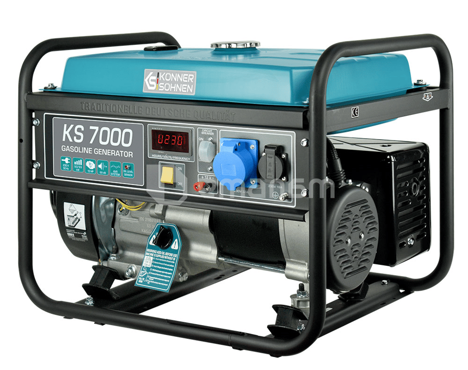 გენერატორი ბენზინის Konner&Sohnen KS 7000 5.5kW