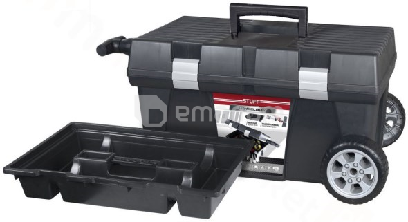 ყუთი ინსტრუმენტებისთვის Patrol Stuf Alu Basic 26" 620X380X330 მმ (SKRW26BALSCZAPG001)