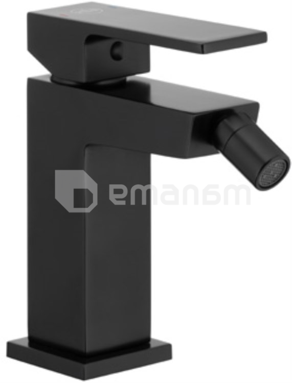 ბიდეს ონკანი KFA Logon შავი+Click-Clack სიფონით