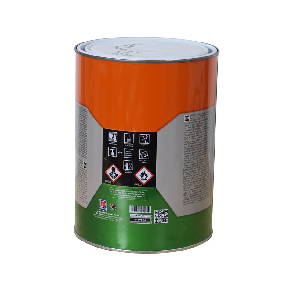 2.5 ლ ნიტრო საღებავი პრიალა თეთრი FAWORI CELL.GLOSS PAINT