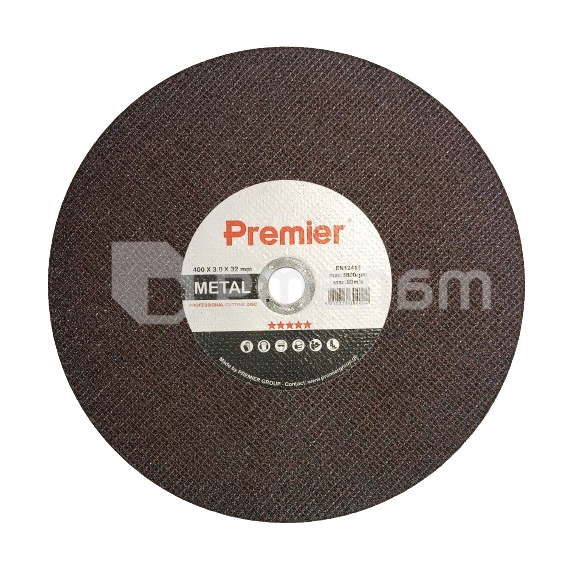 საჭრელი დისკი ლითონისთვის Premier 400х3.0х32 მმ
