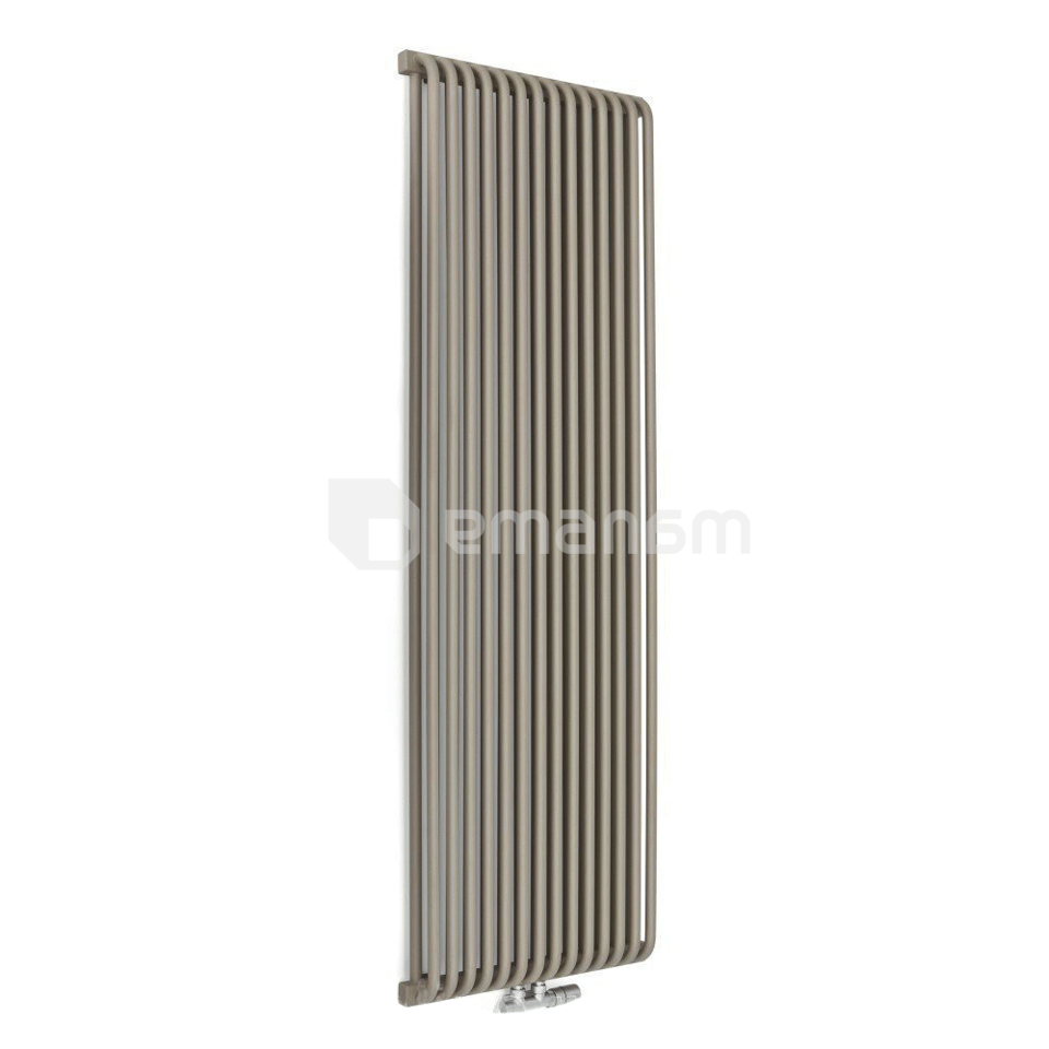 დეკორატიული რადიატორი Terma DELFIN 1800/500 Ral 8015 (SX)