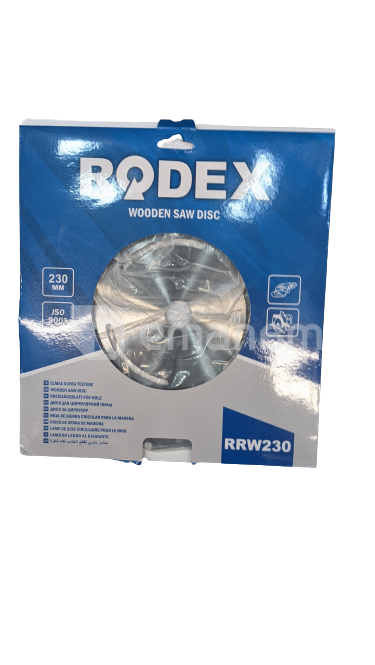დისკო საჭრელი ხის  Rodex 230 mm