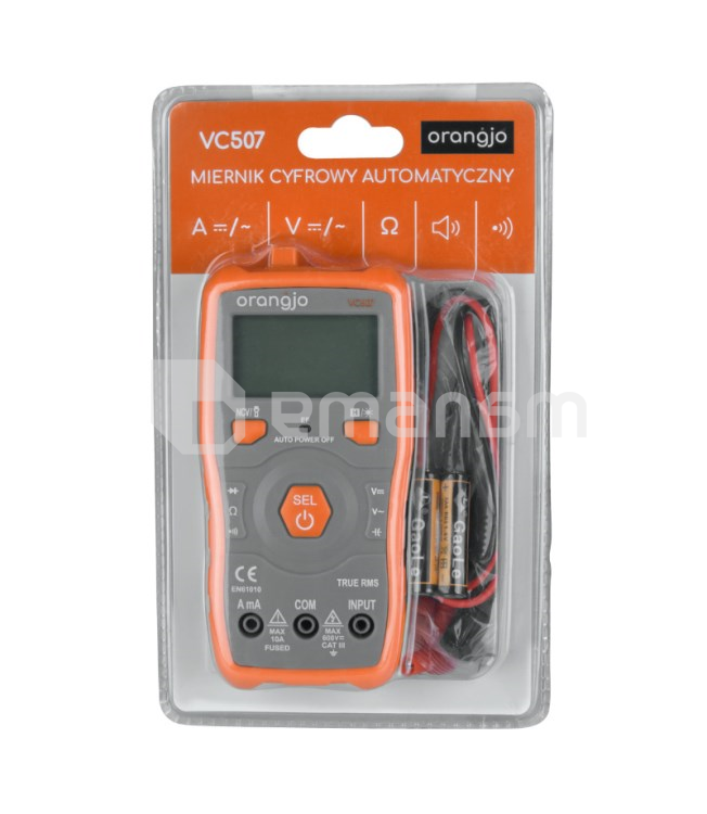 მულტიმეტრი ციფრული DPM VC507 ORANGJO