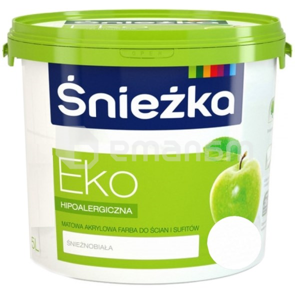 ინტერიერის საღებავი Sniezka eko 5 ლ
