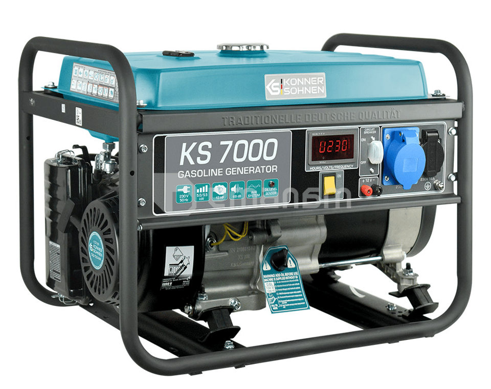 გენერატორი ბენზინის Konner&Sohnen KS 7000 5.5kW