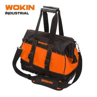 ხელსაწყოების ჩანთა Wokin 906216, 16″ Tools Bag, Black/Orange