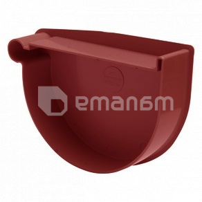 ძაბრის საცობი მარცხენა RainWay 130 მმ წითელი