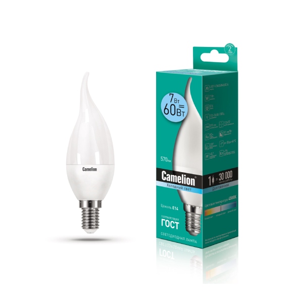 ეკონომიური LED ნათურა  7W/Coolight