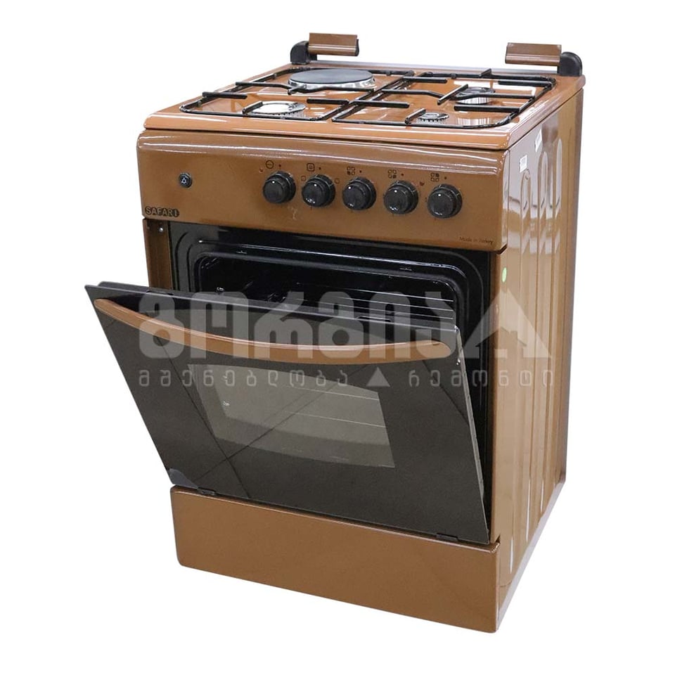 გაზქურა LF 60 GG31F Brown SAFARI