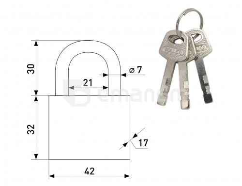 ბოქლომი Soller Extra 501-50HD satin