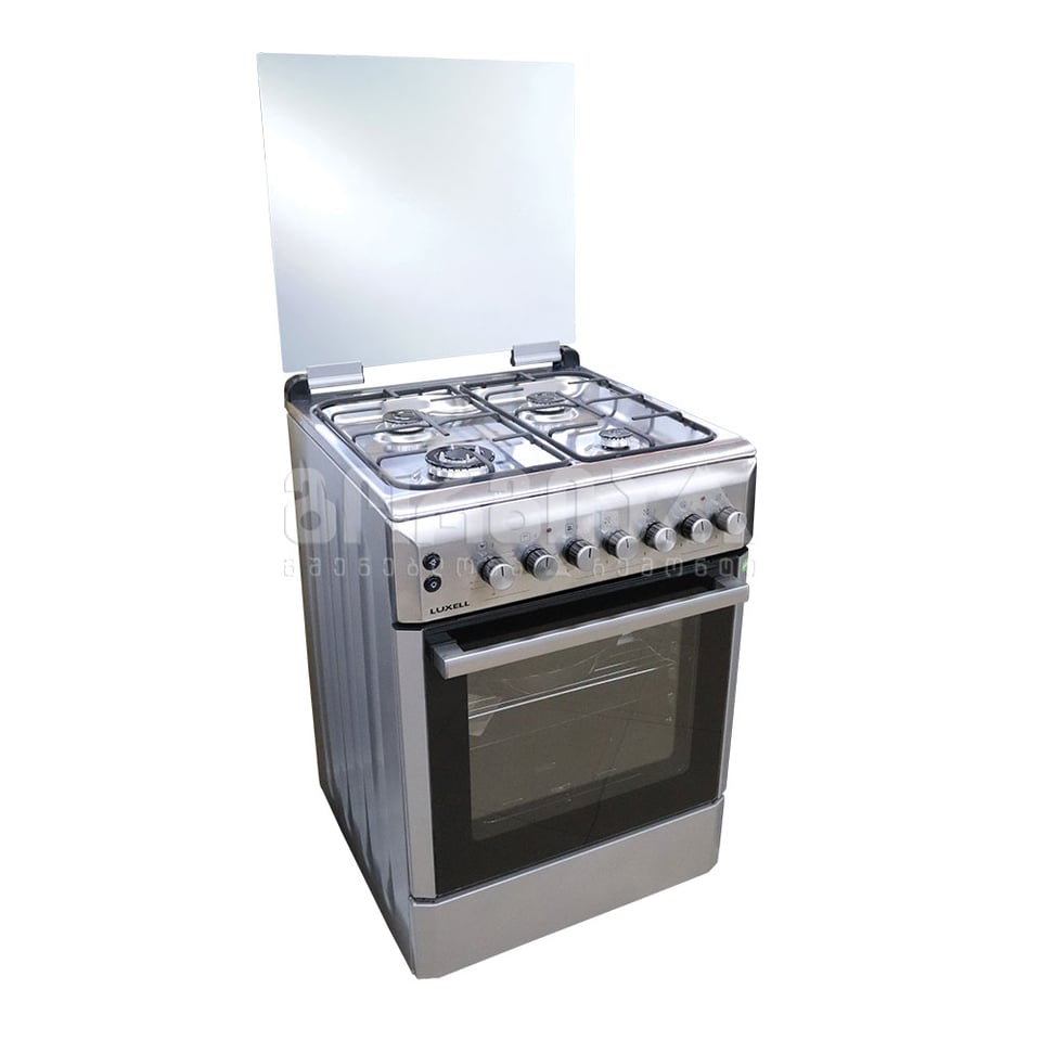 გაზქურა 60-GEG40 Half INOX LUXELL