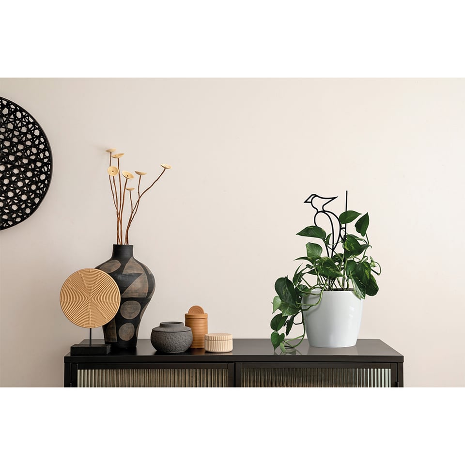 მცენარის საყრდენი Lamela Bird plant supports - black H-45