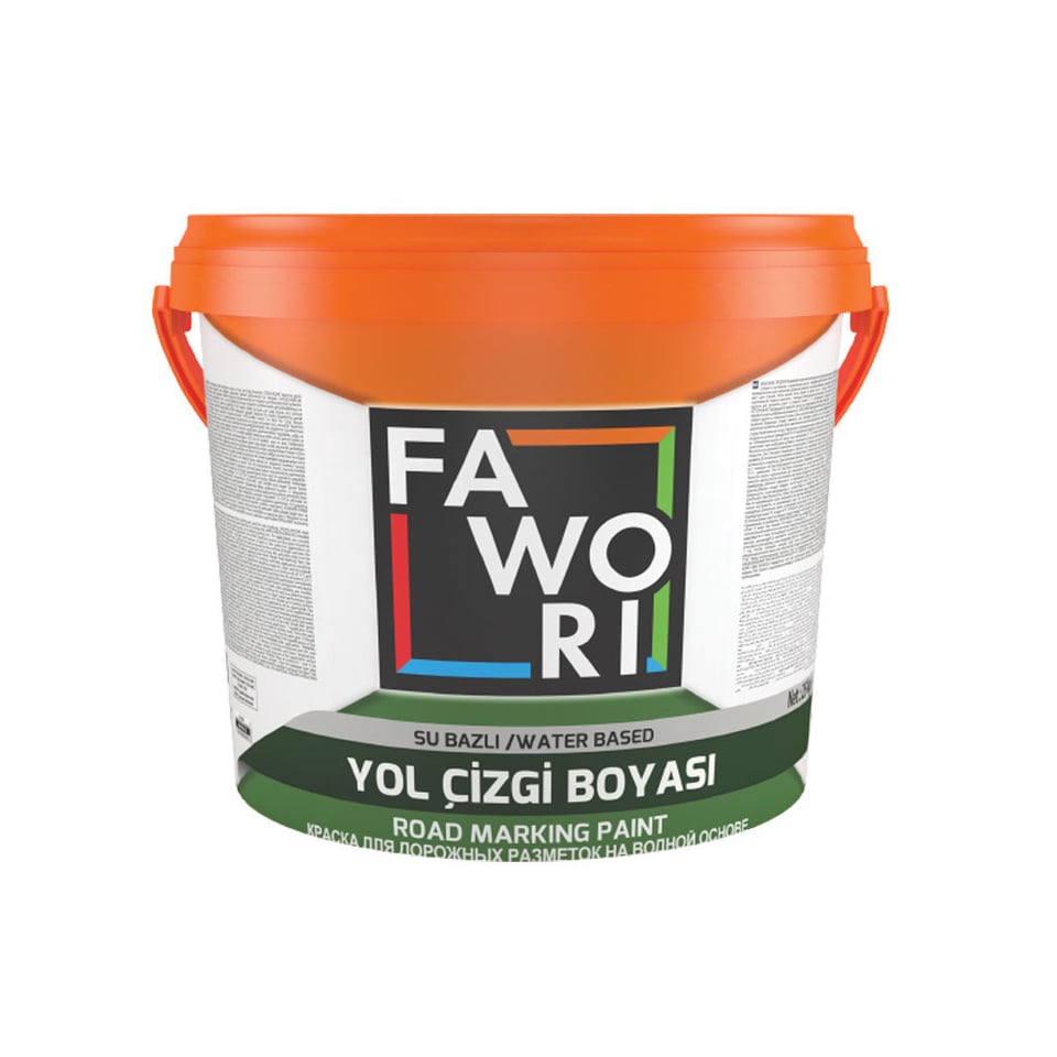 25კგ გზის საღებავი თეთრი FWR S.BAZ YOL Ç.B. BEYAZ 25KG