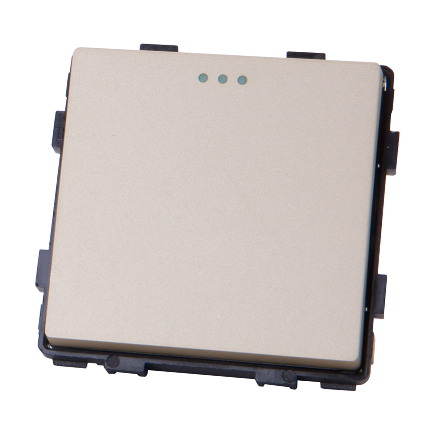 ჩამრთველი Socket Style Cross 1G-3W ოქროსფერი