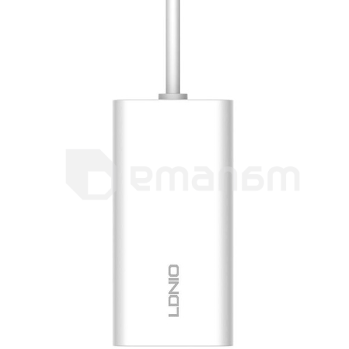 დამტენი LDNIO A4610C 65W 2 USB-A 2 USB-C