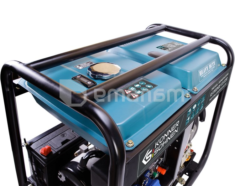 გენერატორი დიზელის Konner&Sohnen KS 9100HDE-1/3 ATSR 7.5 kW