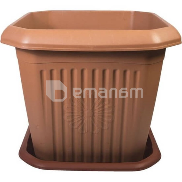 პლასტმასის ქოთანი ყვავილებისთვის Hak Plastik NO9 72 ლ